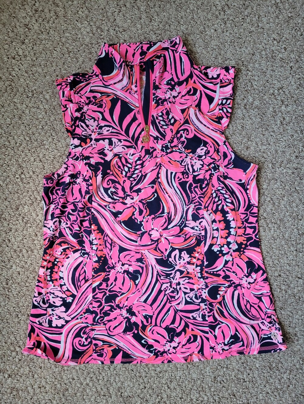 Lilly Pulitzer Larissa Colorful Top